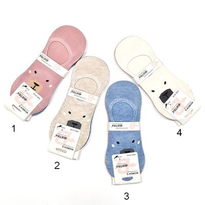 Γυναικεία καλτσάκια μπαλαρίνες βαμβακερά